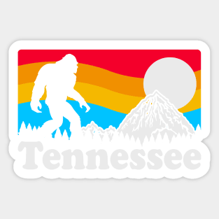 Tennessee Bigfoot, Funny Sasquatch Yeti Yowi Cryptid Science Fiction Smokey Mountains Sticker